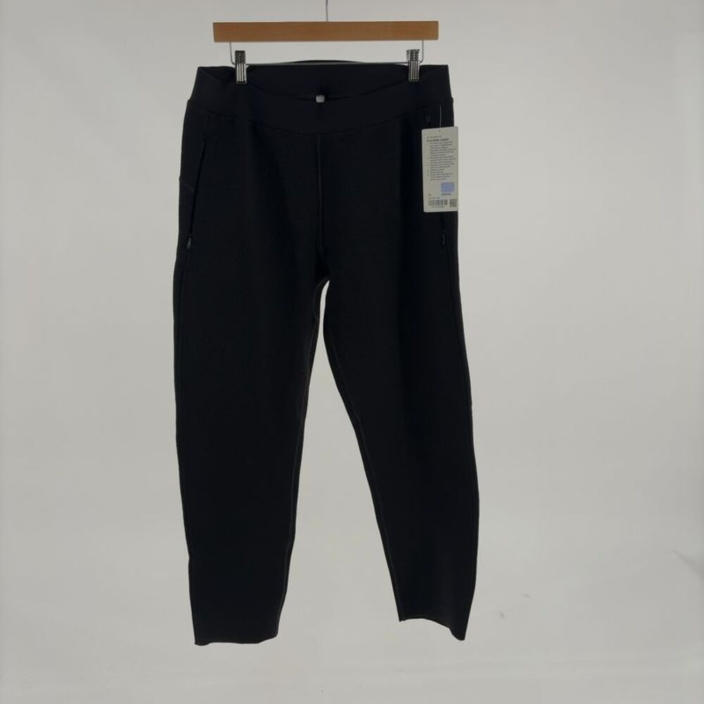 lululemon athletica Jogger 12 Black Wool Blend High Rise Pants